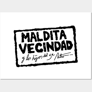 Maldita Vecindad - Vintage design Posters and Art